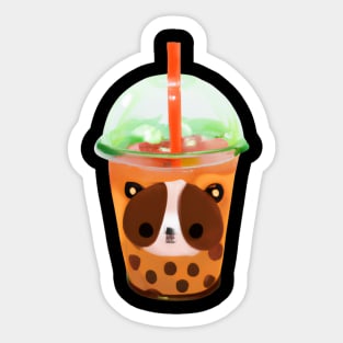 boba tea Sticker